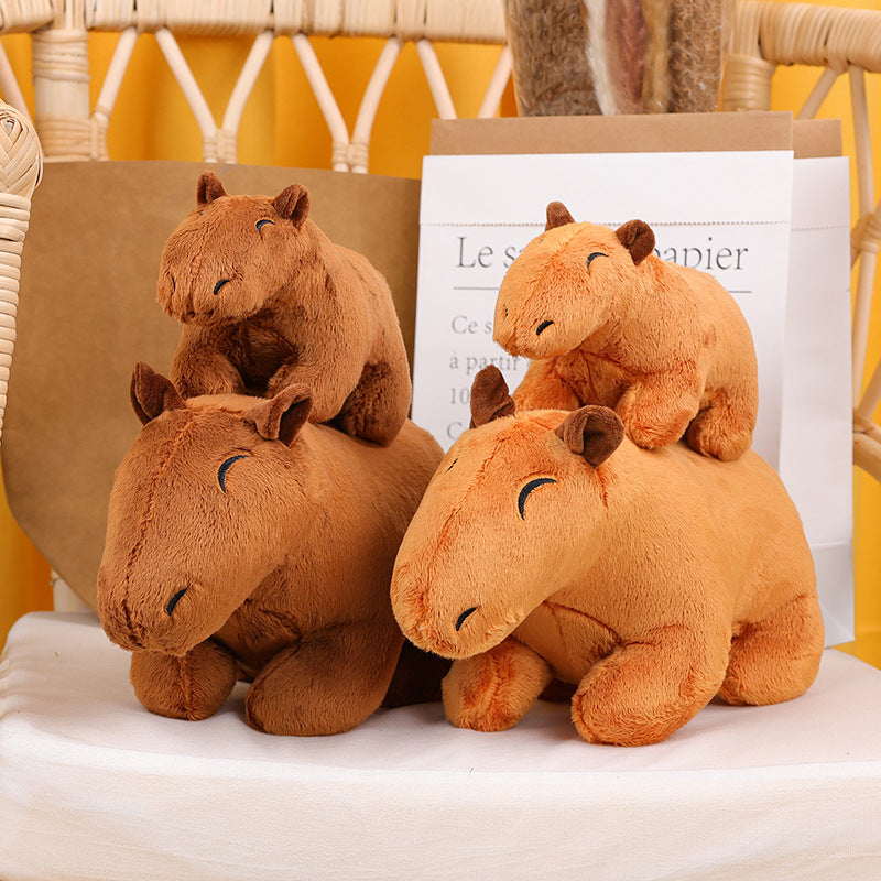 Peluche Capybara Adorable et Réaliste 🐾✨