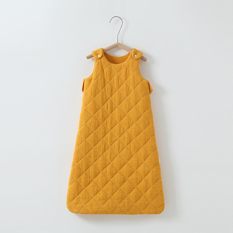 Gilet de sac de couchage rembourré en coton pour bébé