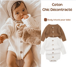 Body Tricoté pour Bébé – Élégant et Confortable